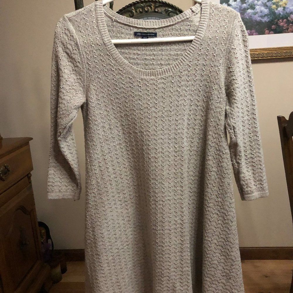 American Eagle Outfitters Tan Sweater Women's Sz M